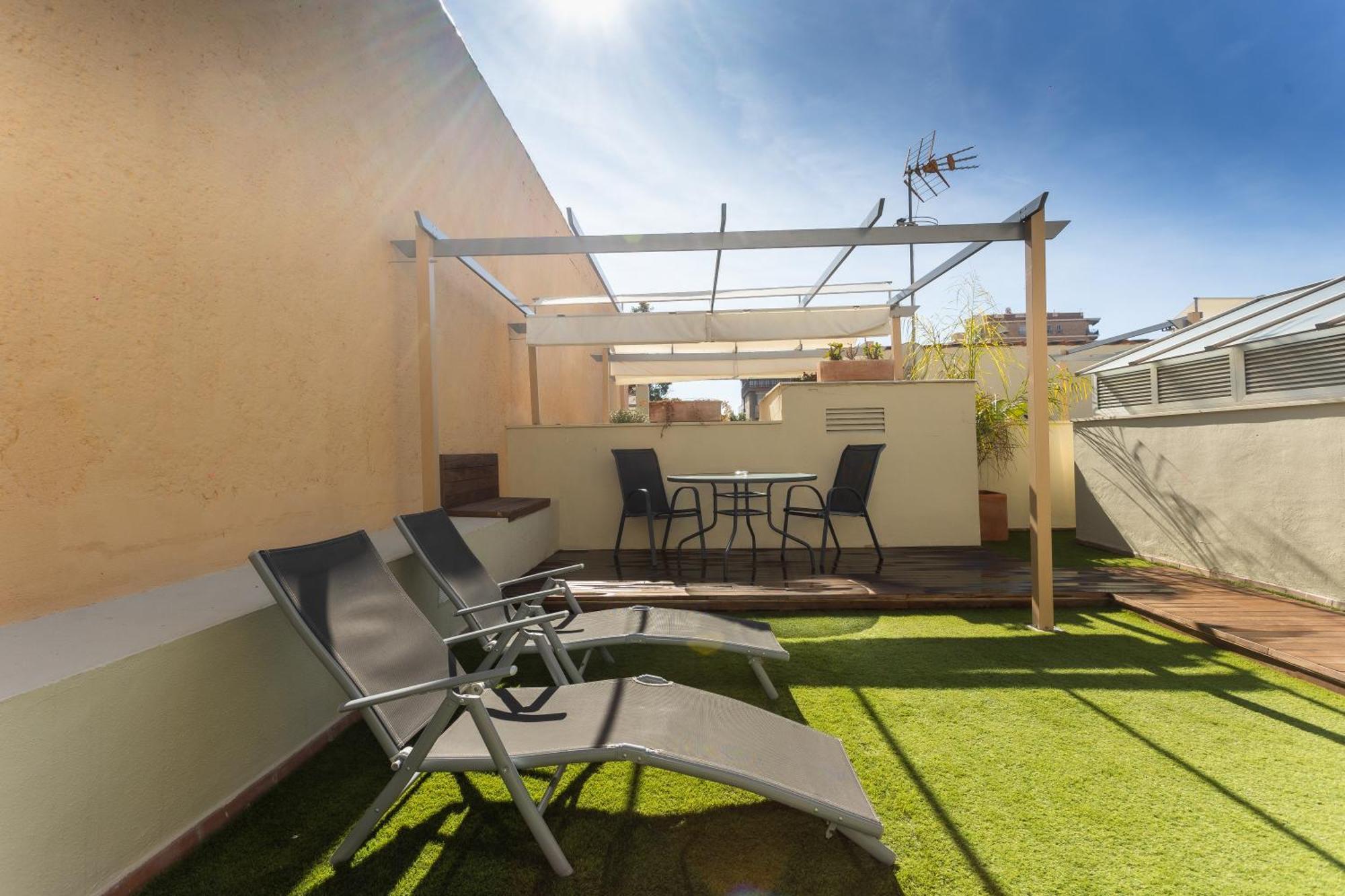 La Casa De La Alameda Apartment มาลากา ภายนอก รูปภาพ