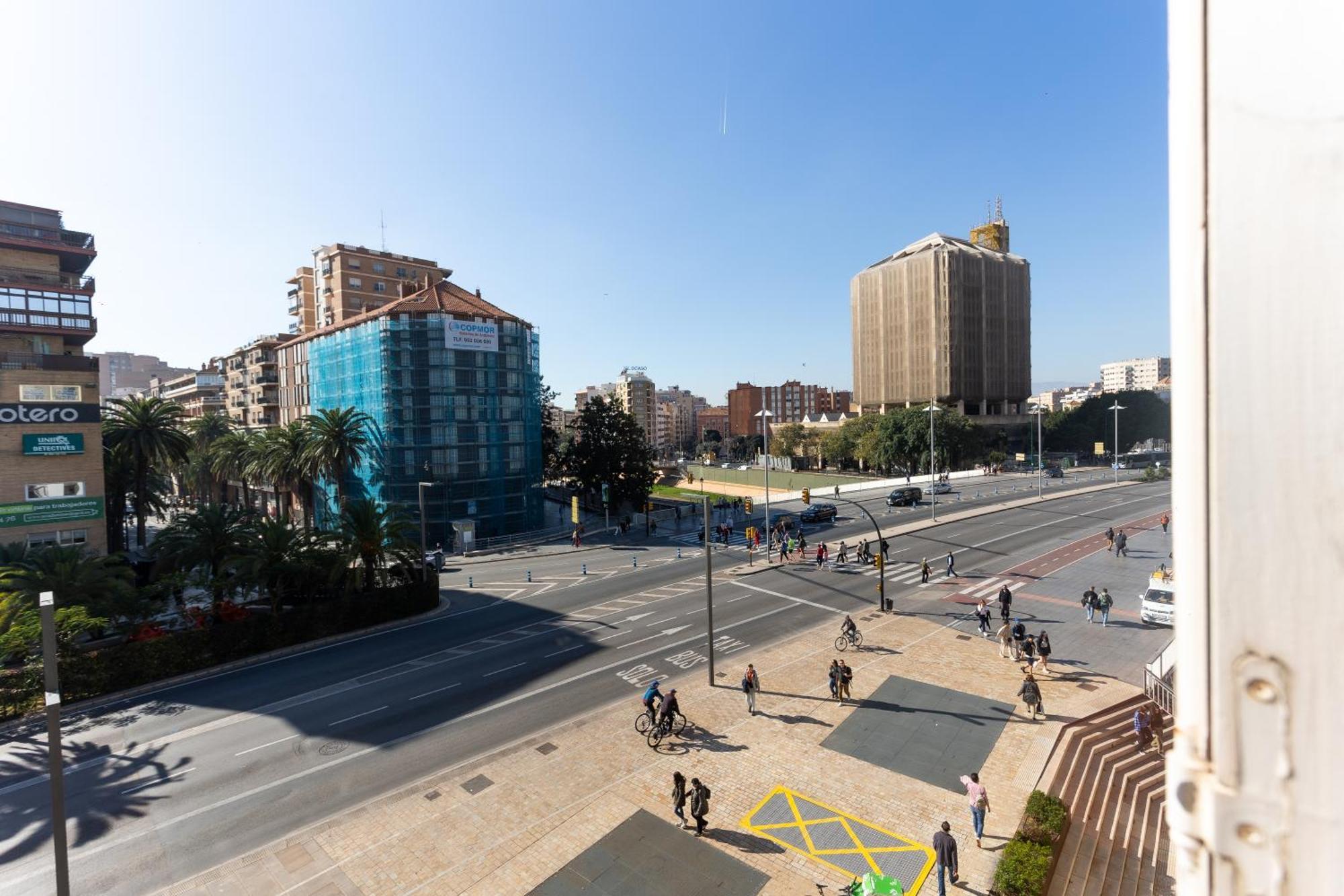 La Casa De La Alameda Apartment มาลากา ภายนอก รูปภาพ