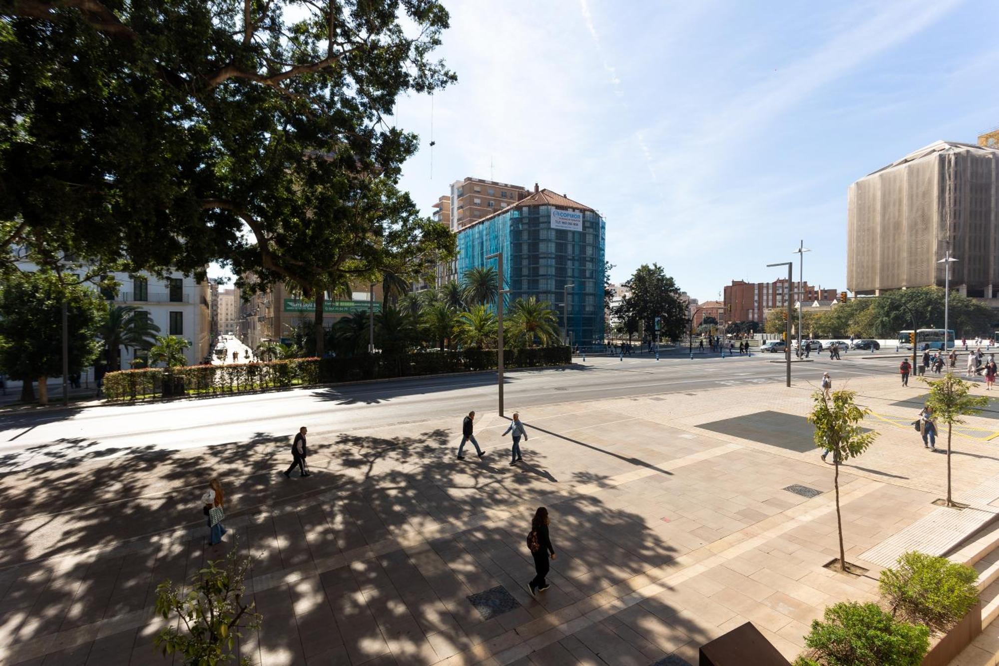 La Casa De La Alameda Apartment มาลากา ภายนอก รูปภาพ
