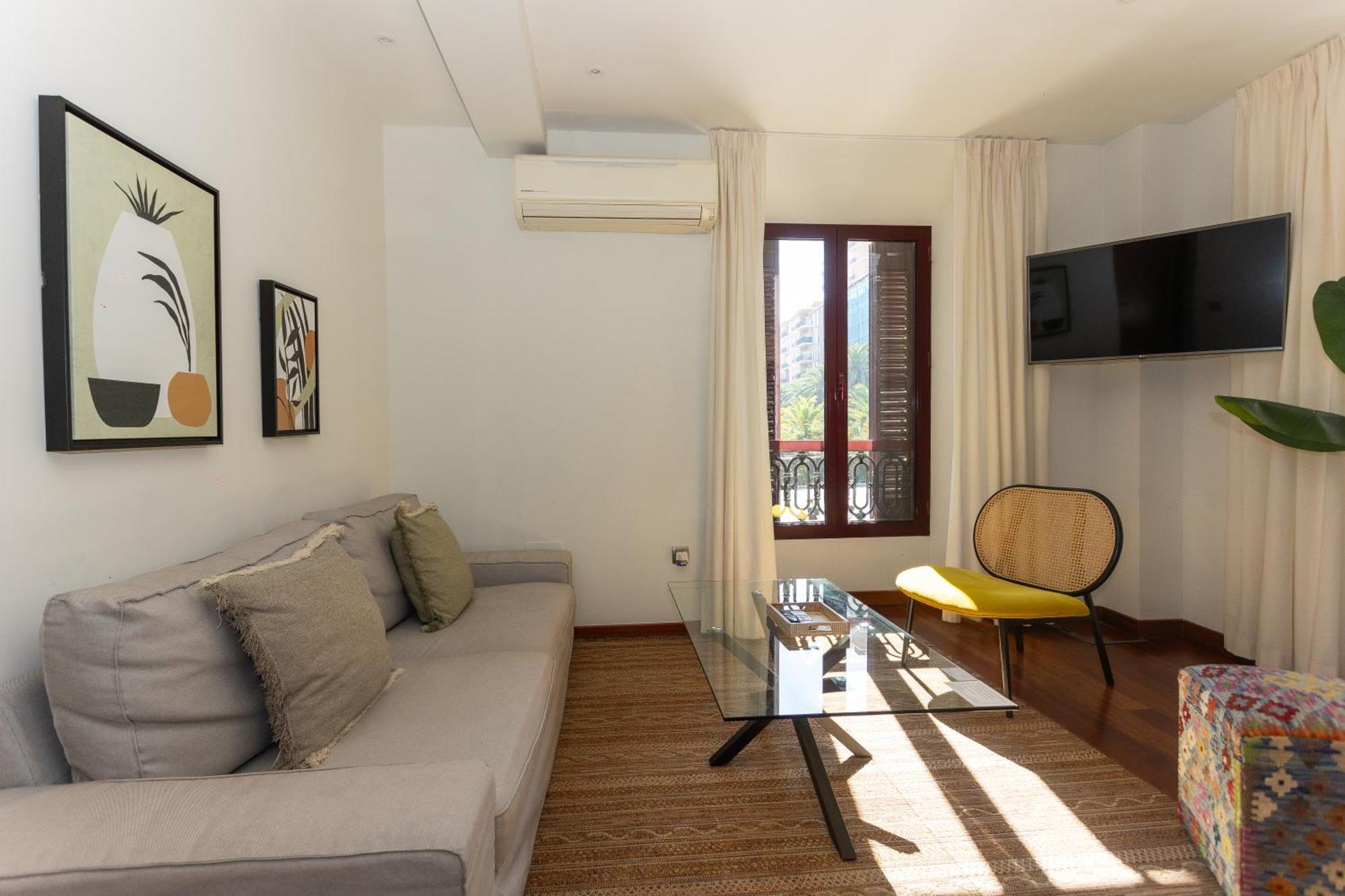 La Casa De La Alameda Apartment มาลากา ภายนอก รูปภาพ