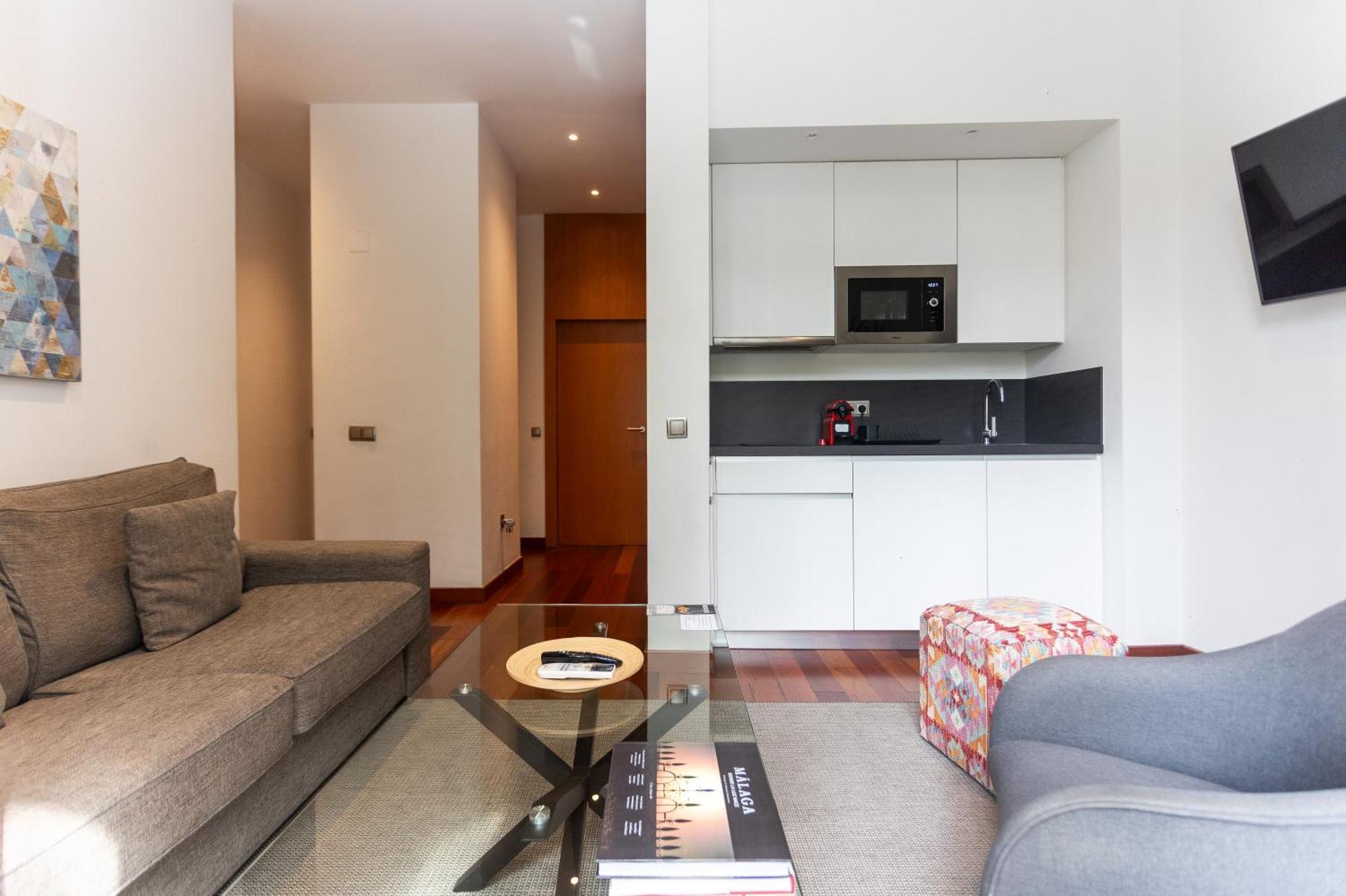 La Casa De La Alameda Apartment มาลากา ภายนอก รูปภาพ