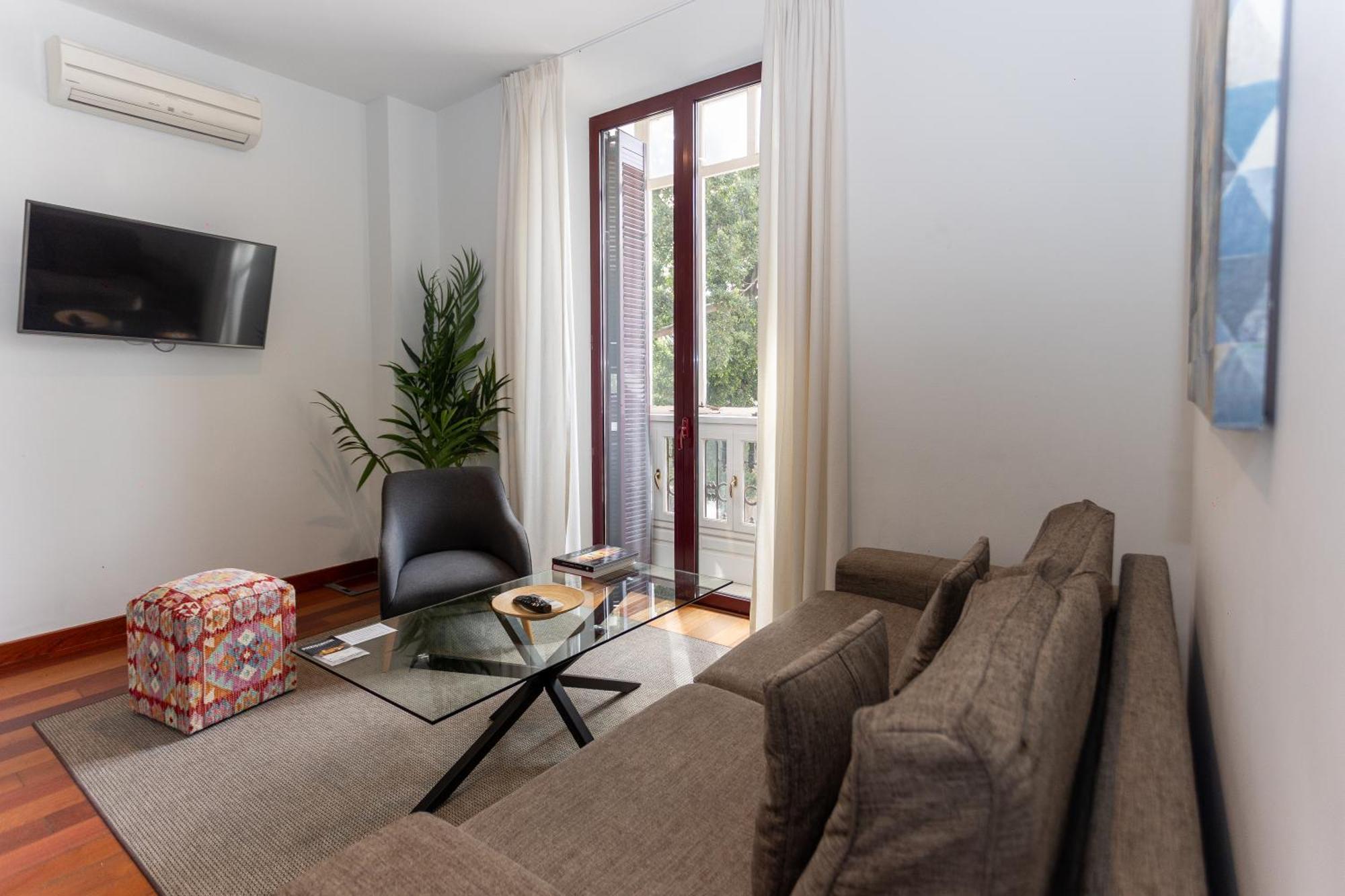La Casa De La Alameda Apartment มาลากา ภายนอก รูปภาพ