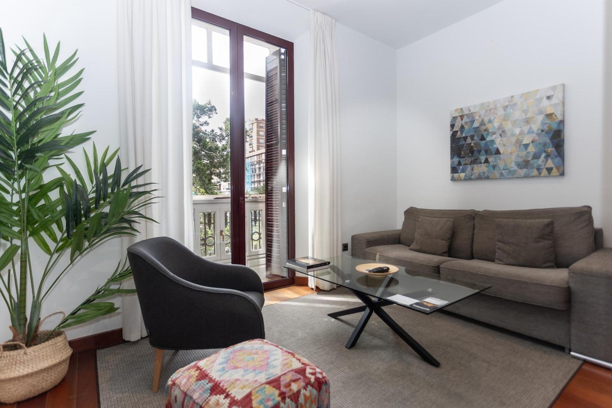 La Casa De La Alameda Apartment มาลากา ภายนอก รูปภาพ