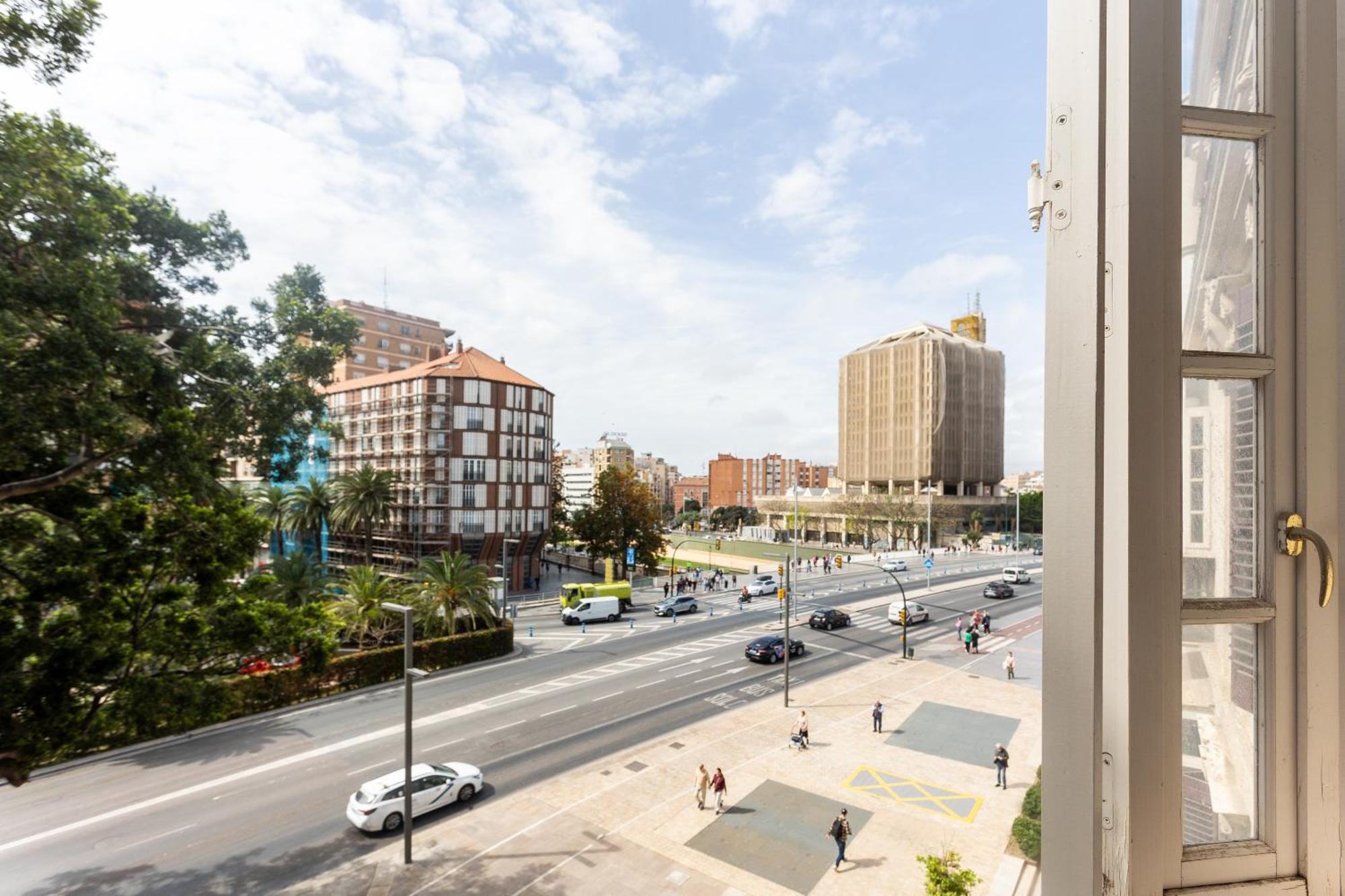 La Casa De La Alameda Apartment มาลากา ภายนอก รูปภาพ